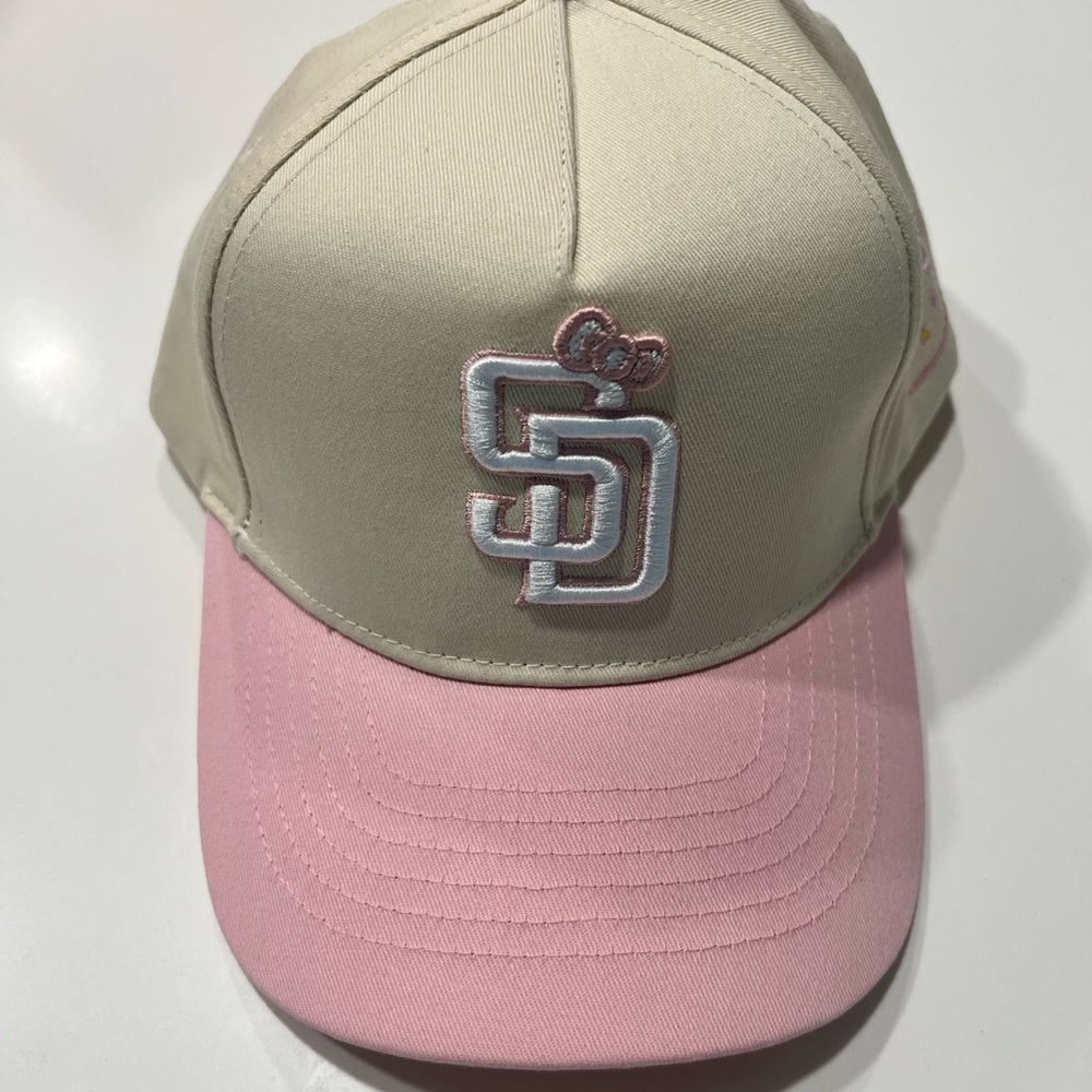 San Diego Padres Hat featuring Hello Kitty Design